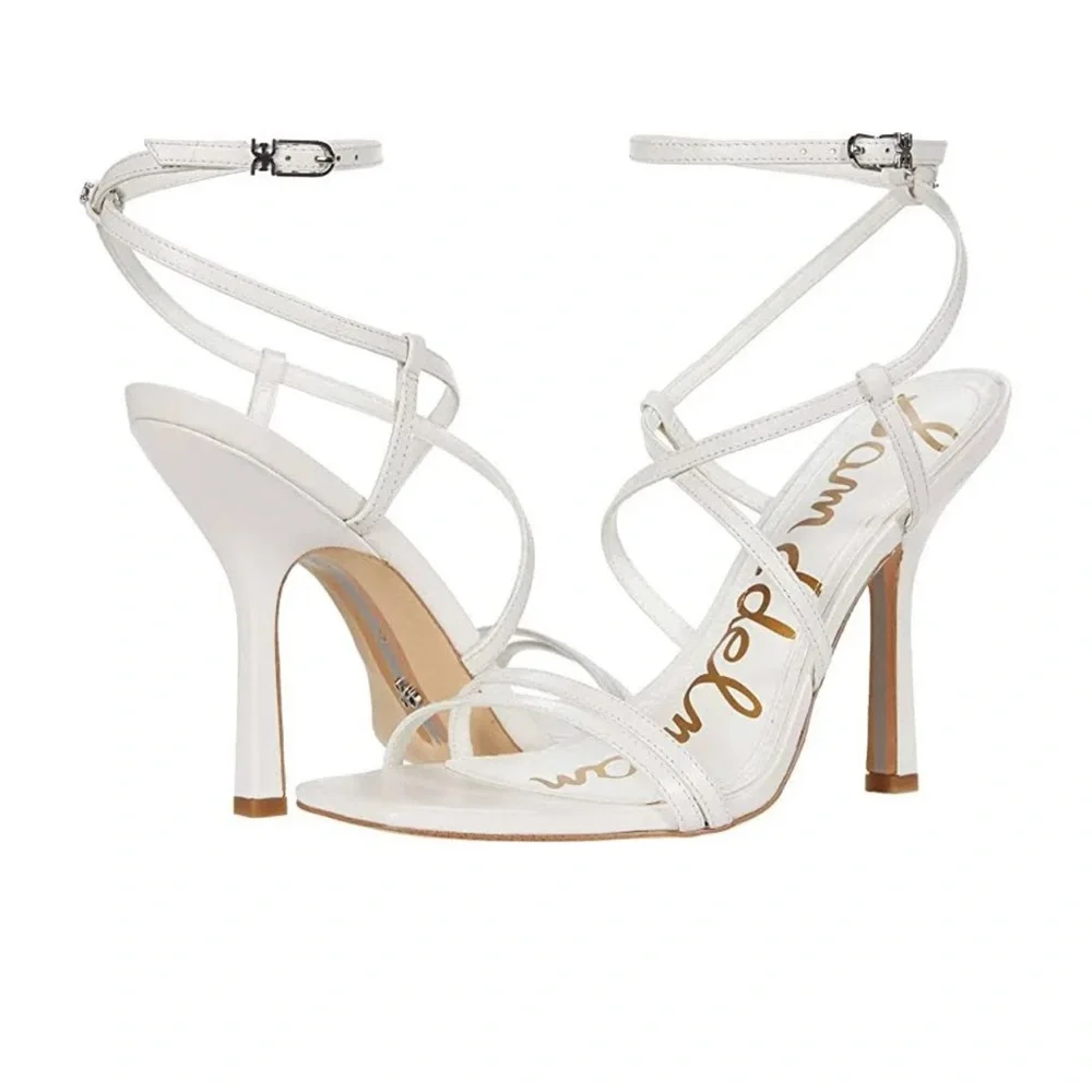 GUC  SAM EDELMAN STRAPPY HEELS !! Size 9. - Picture 4 of 11